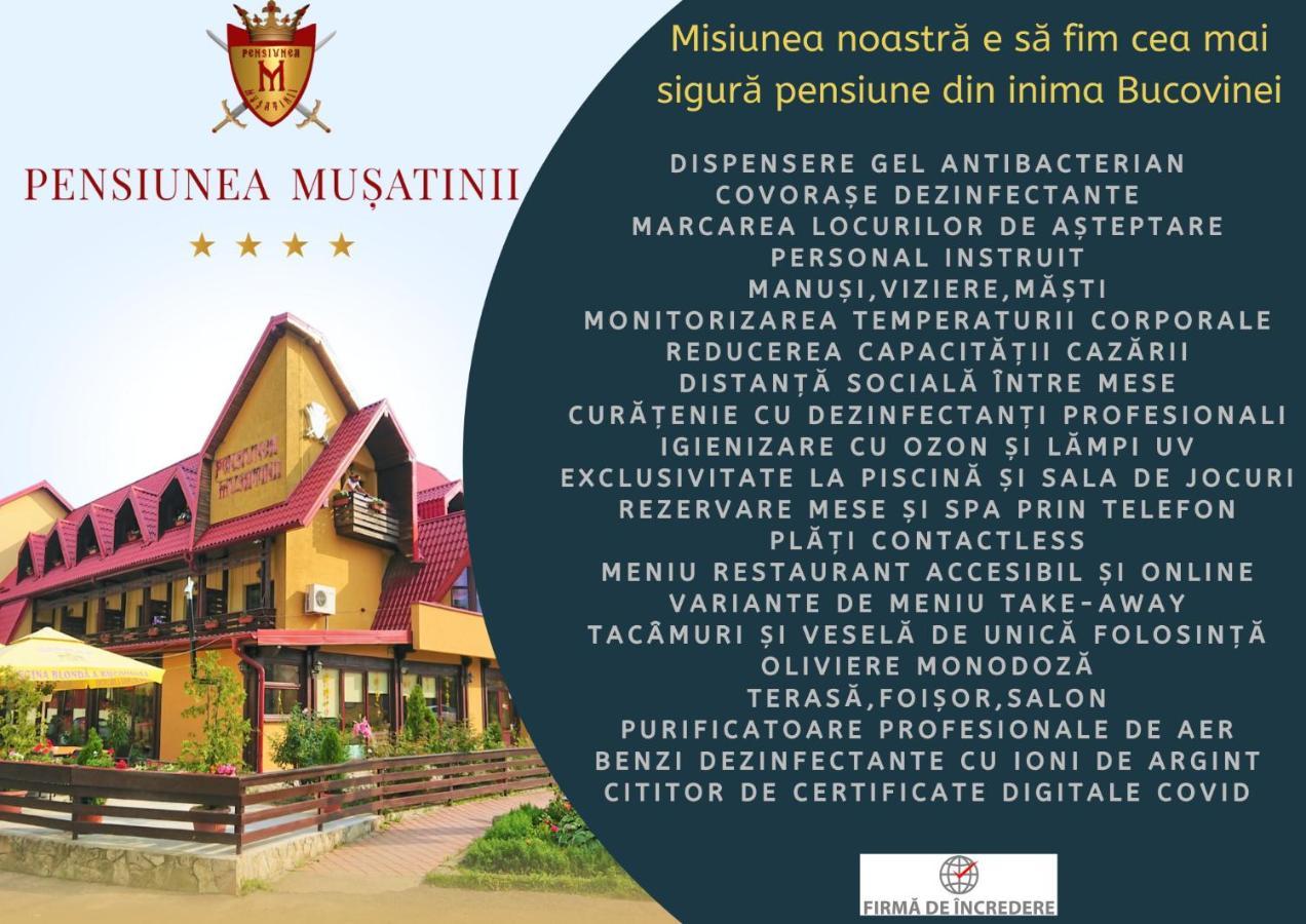 Pensiunea Musatinii Putna  Extérieur photo