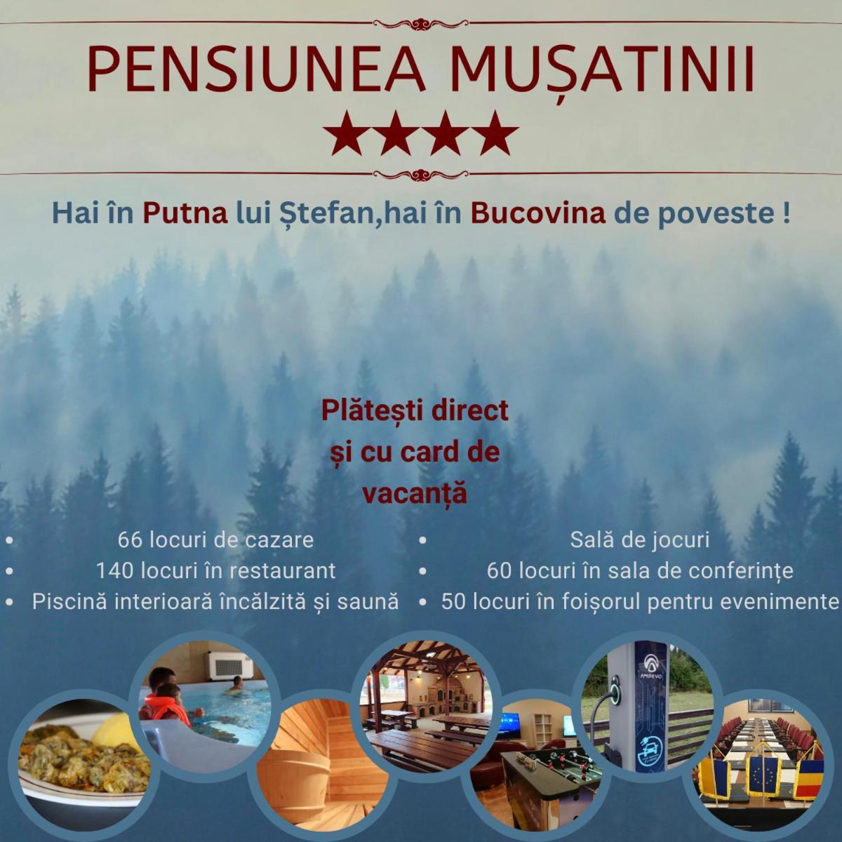 Pensiunea Musatinii Putna  Extérieur photo